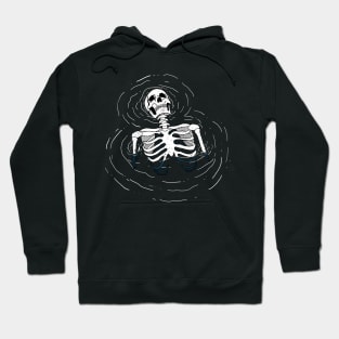 Timeless Descent (skeleton ocean) Hoodie